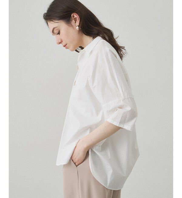 Drawing Numbers「【Drawing Numbers】スキッパーシャツ」|シャツ・ブラウス|