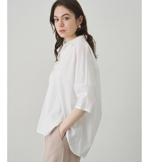 Drawing Numbers「【Drawing Numbers】スキッパーシャツ」|シャツ・ブラウス|