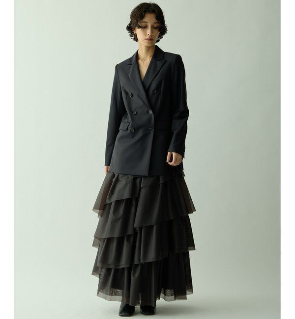 Drawing Numbers「【Drawing Numbers】ダブルプレーンジャケット」|ベスト・ジレ|