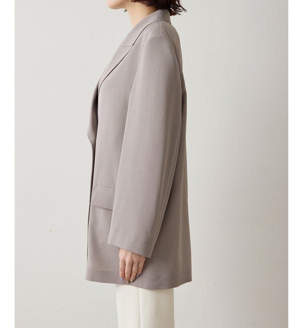  「ツイルダブルブレストジャケット」|テーラードジャケット|