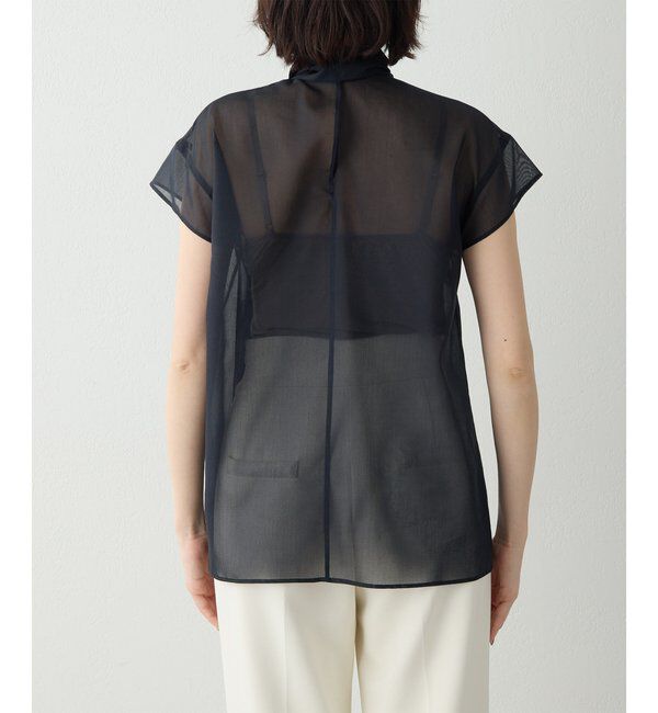  「シアーボウタイブラウス」|シャツ・ブラウス|