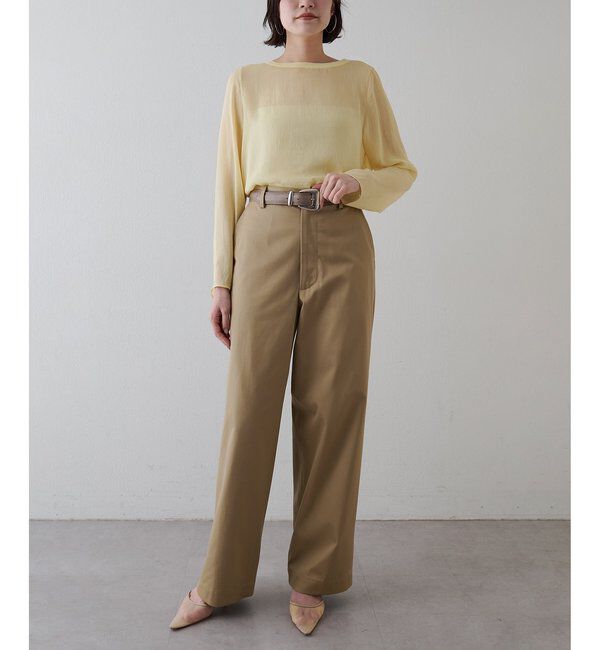  「【Drawing Numbers】プレーンチノパンツ」|チノ|