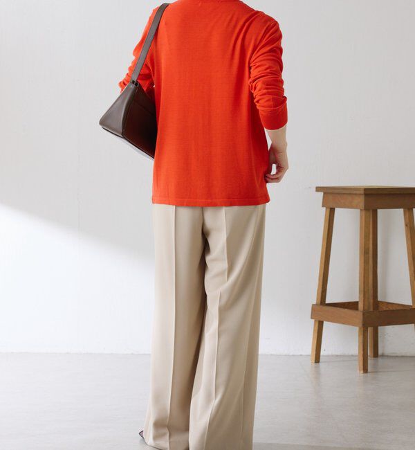  「レイヤード風クルーネックカーディガン」|ニット・セーター|