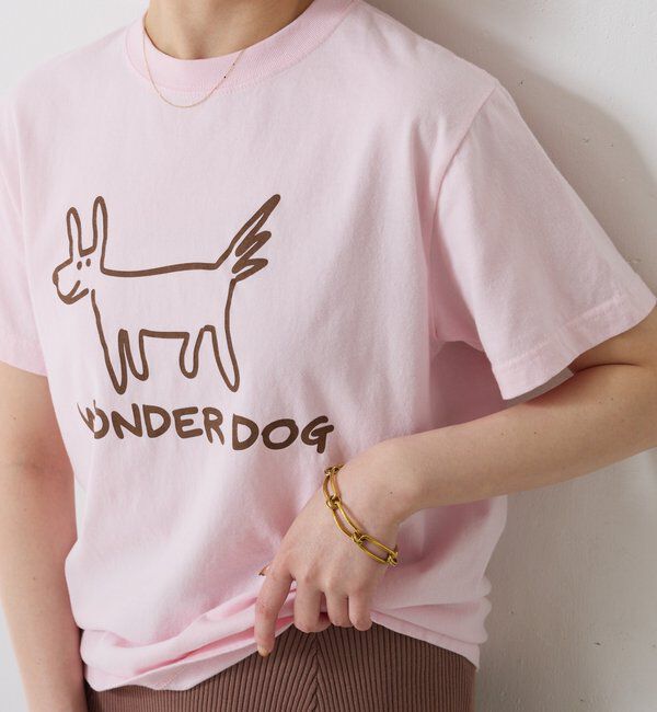  「【REGENCY WORKS/リージェンシー ワークス】ドッグプリントTシャツ」|Tシャツ・カットソー|