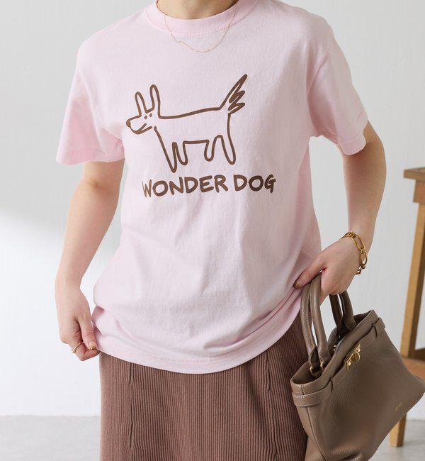  「【REGENCY WORKS/リージェンシー ワークス】ドッグプリントTシャツ」|Tシャツ・カットソー|