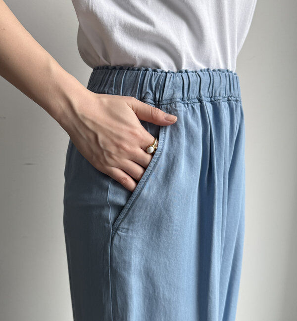  「リヨセルワイドデニム」|デニム|