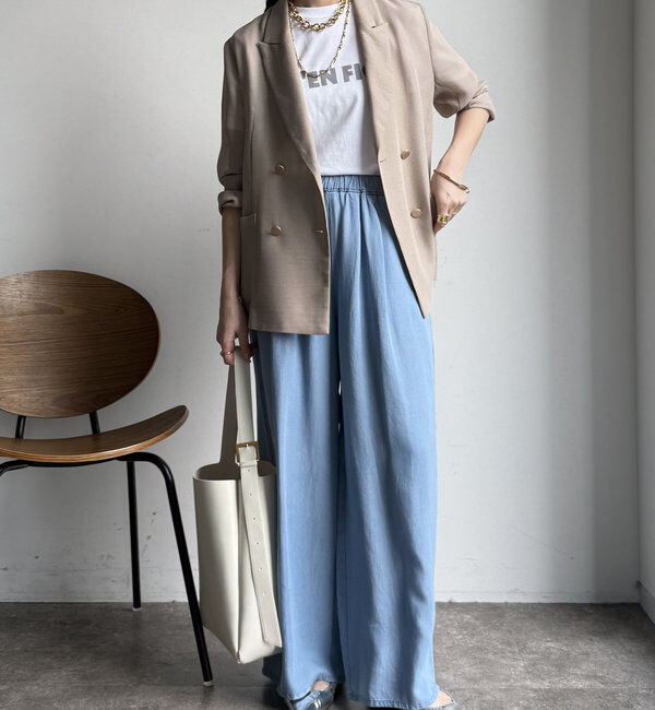  「リヨセルワイドデニム」|デニム|