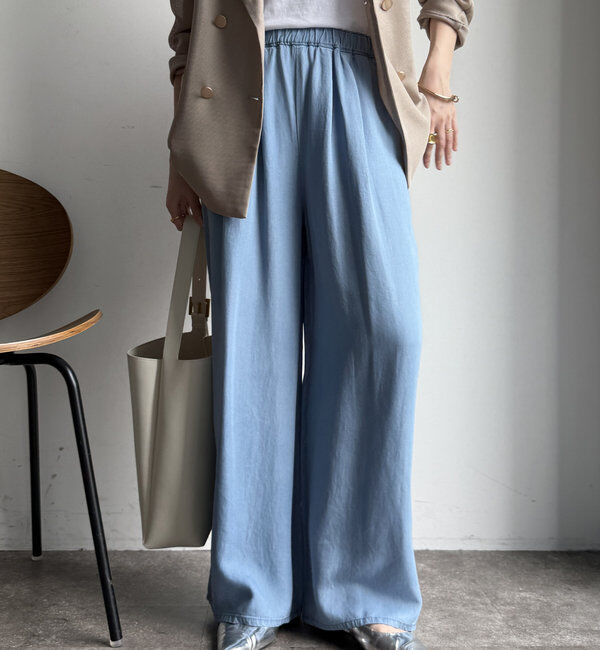  「リヨセルワイドデニム」|デニム|