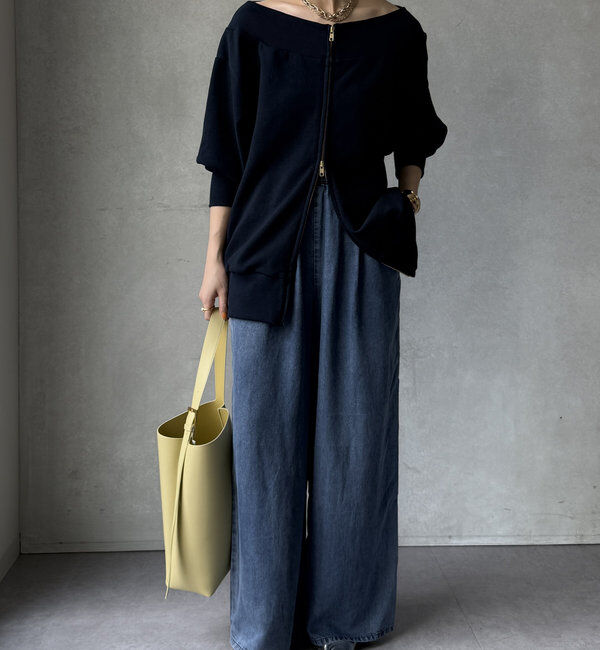  「リヨセルワイドデニム」|デニム|