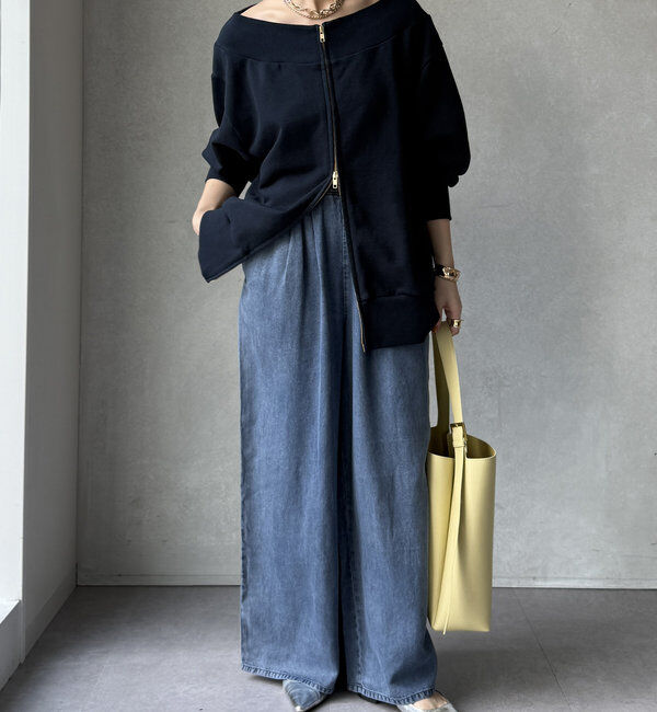  「リヨセルワイドデニム」|デニム|