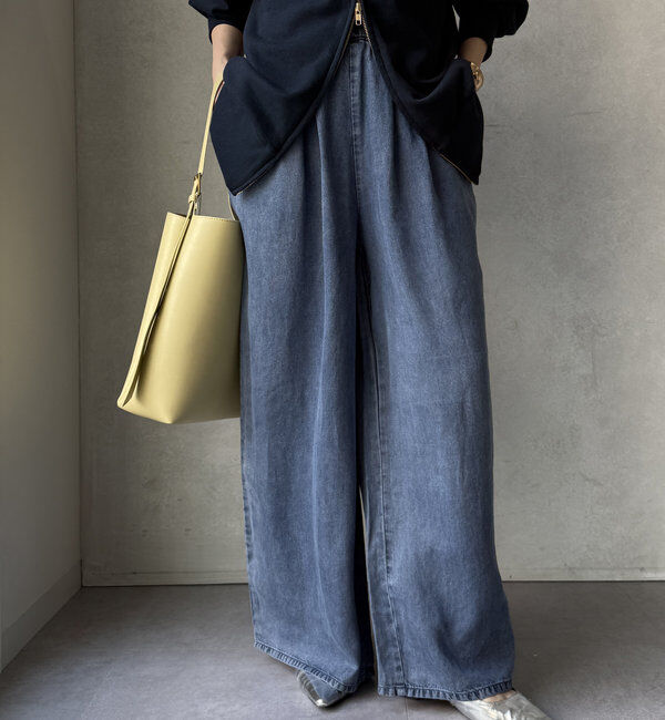  「リヨセルワイドデニム」|デニム|