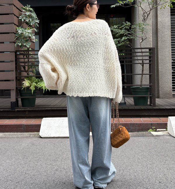  「デニムワイドイージーパンツ」|デニム|