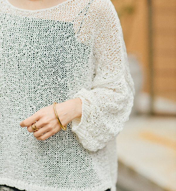  「【ご好評につき再販売開始！】テープヤーンボートネックニット」|ニット・セーター|