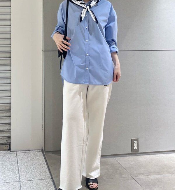  「【MANAKAコラボ】スカーフセットシャツ」|シャツ・ブラウス|