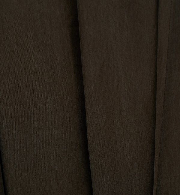  「【楽ちん&times;エレガント】【セットアップ対応】キュプラフレアスカート」|スカート|