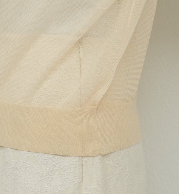  「【手洗い可】グロスシアープルオーバー」|ニット・セーター|