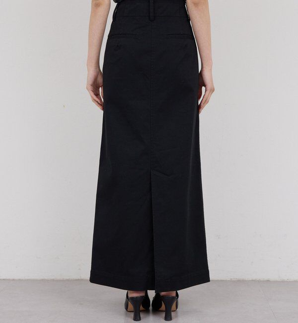  「【CHIKAコラボ】チノストレッチスカート」|スカート|