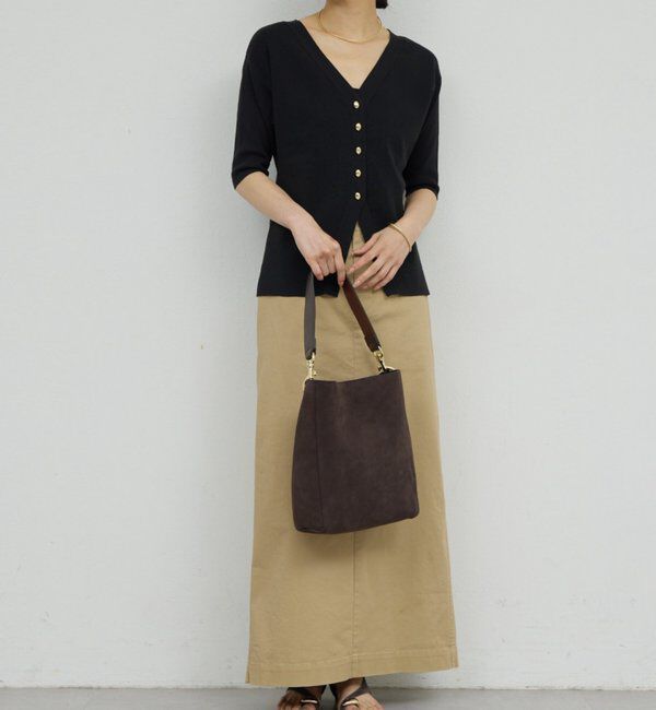  「【手洗い可】ペプラムニットカーデ」|ニット・セーター|