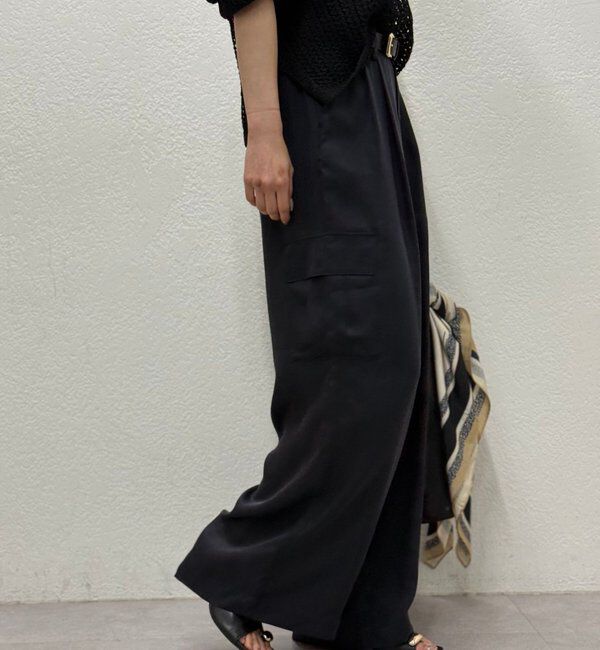  「【セットアップ対応】キュプラカーゴパンツ」|チノ|