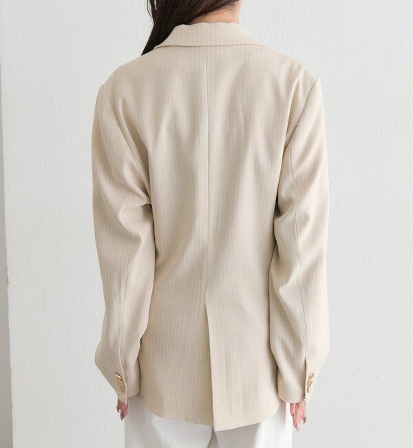  「ストライプテーラードジャケット」|テーラードジャケット|