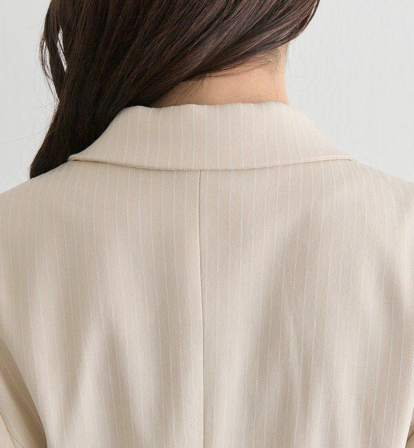  「ストライプテーラードジャケット」|テーラードジャケット|