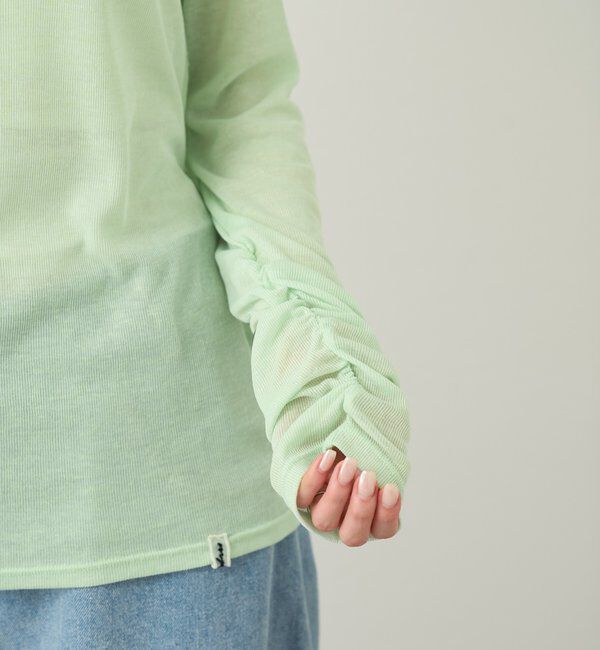  「チュールタグシアーロンT」|Tシャツ・カットソー|