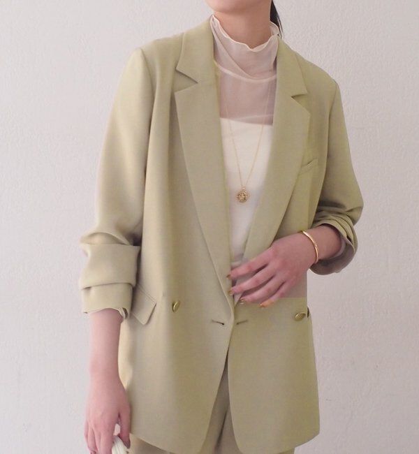  「ダブルクロスジャケット」|ベスト・ジレ|