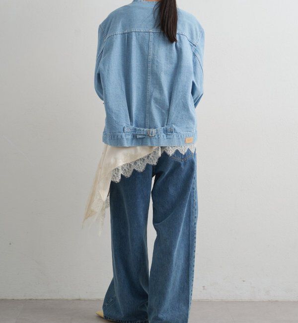  「【ainode/アイノデ】ノーカラーGジャン」|ベスト・ジレ|