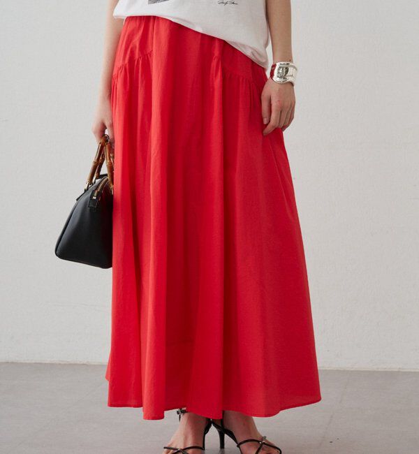  「パネルギャザースカート」|スカート|