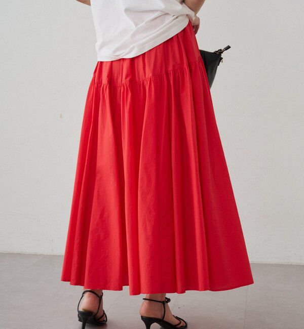  「パネルギャザースカート」|スカート|