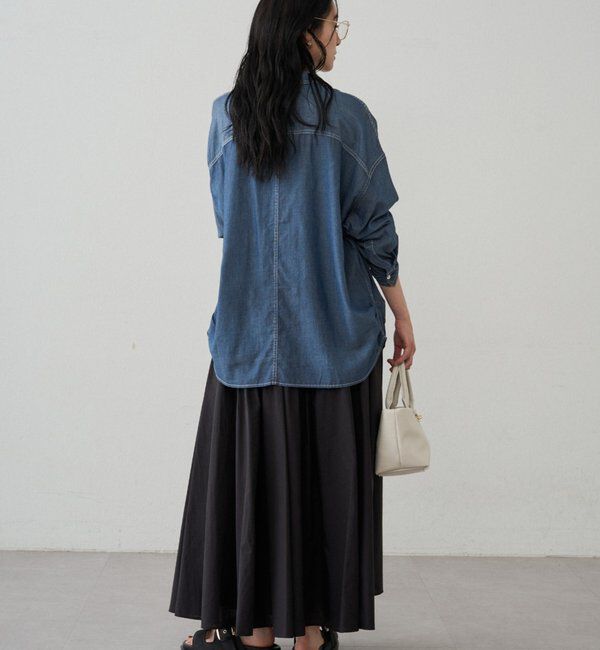  「パネルギャザースカート」|スカート|