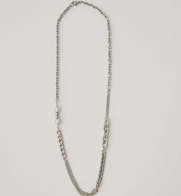  「メニーミックスチェーンネックレス」|ネックレス|