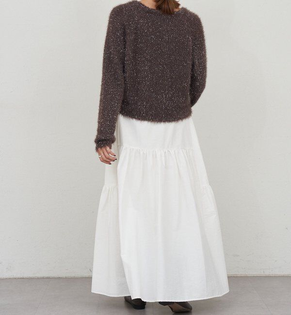  「ラメシャギーニットカーデ」|カーディガン|