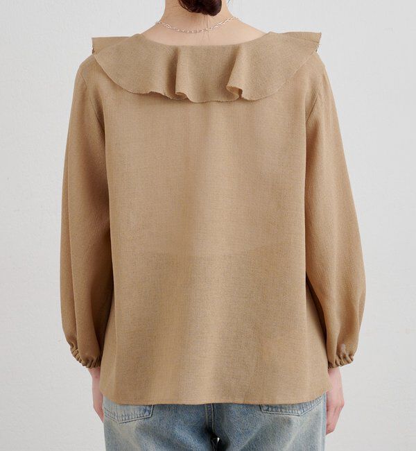  「フリルカラーブラウス」|シャツ・ブラウス|