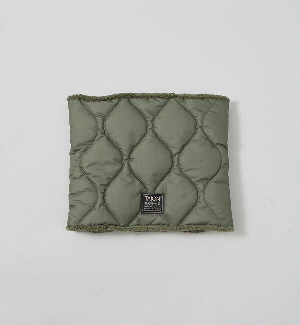 ABAHOUSE「【TAION /タイオン】リバーシブル ダウンネックウォーマー/DOWN NEC」|マフラー|