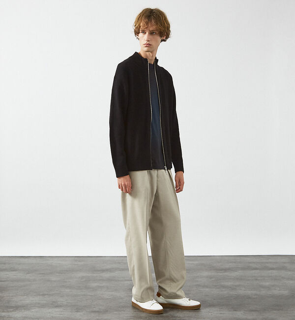 ABAHOUSE「ドレープ ウール インタック スラックス / ワイドストレート」|その他|