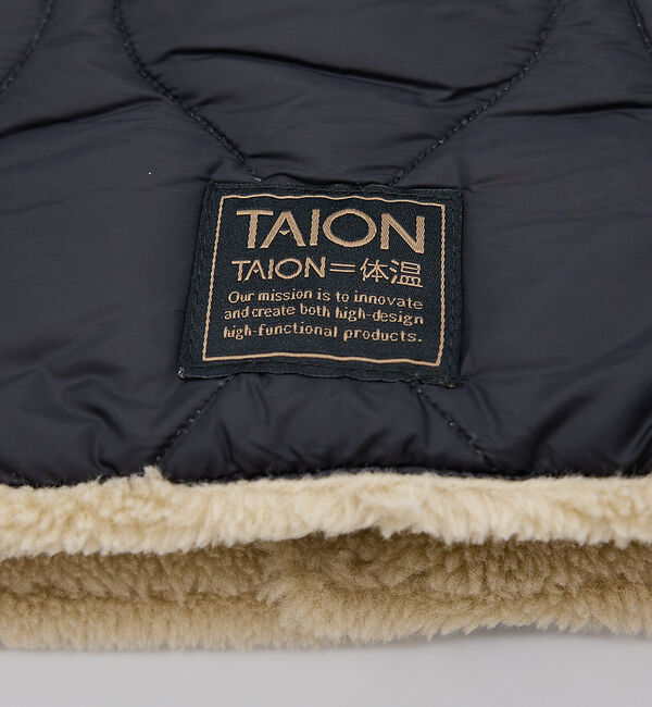 ABAHOUSE「【WEB限定】TAION/タイオン リバーシブル ダウン ネックゲイター(R20」|マフラー|