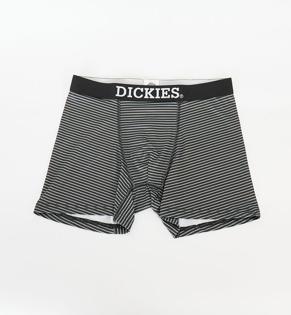 ABAHOUSE「【Dickes /ディッキーズ】Pencil border ボクサーパンツ/アン」|インナー|ブラック