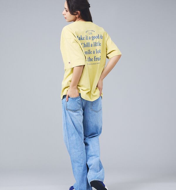 ABAHOUSE「【FRUIT OF THE LOOM/フルーツ・オブ・ザ・ルーム】バックロゴメッ」|Tシャツ・カットソー|