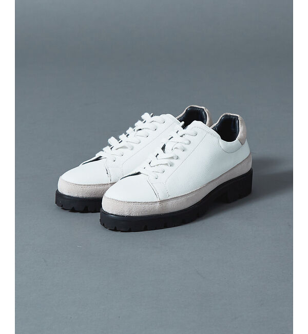alfredoBANNISTER「【定番】軽量 タンクソール レザースニーカー」|スニーカー|ホワイト系その他1