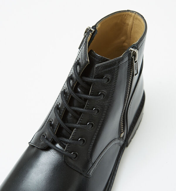 alfredoBANNISTER「タンクソール ダブルジップ ブーツ」|ショートブーツ|