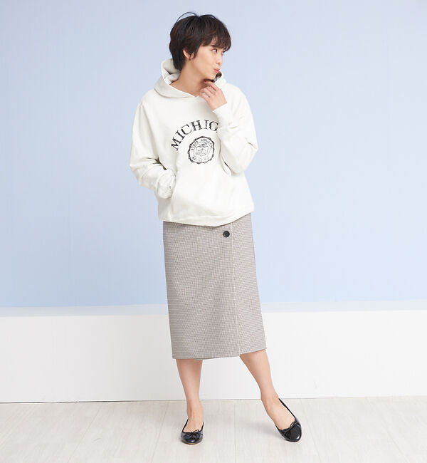 Rouge vif「【2WAY】チェック リバースカート」|スカート|