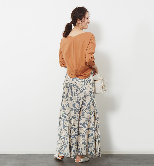 Rouge vif「2WAYツイストトカットソー」|Tシャツ・カットソー|