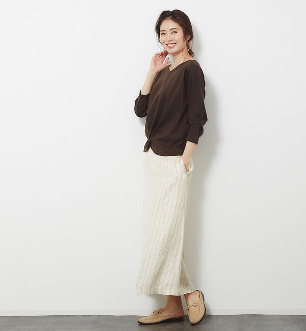 Rouge vif「2WAYツイストトカットソー」|Tシャツ・カットソー|