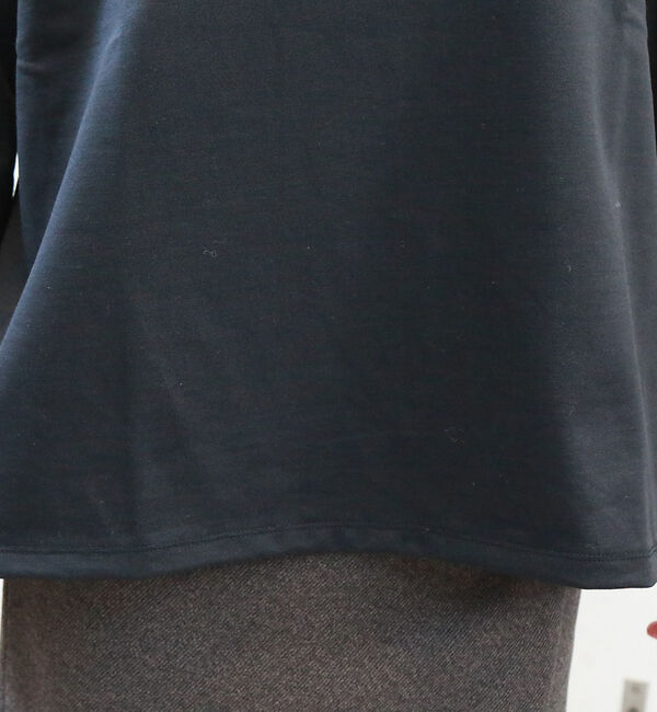 Rouge vif「【一部店舗限定】エコポリコット天竺プルオーバー/ ロングスリーブTシャツ」|Tシャツ・カットソー|