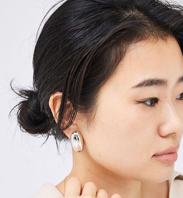 Rouge vif「【LILI CLASPE/リリクラスプ】KEIREN DOME EARRINGS」|ピアス|