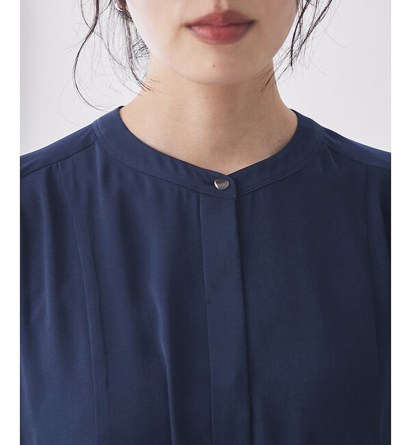 qualite「フレアーパネルブラウス」|シャツ・ブラウス|