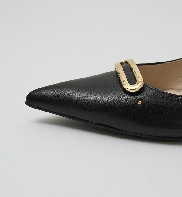 AU BANNISTER「メタルモチーフパンプス」|パンプス|