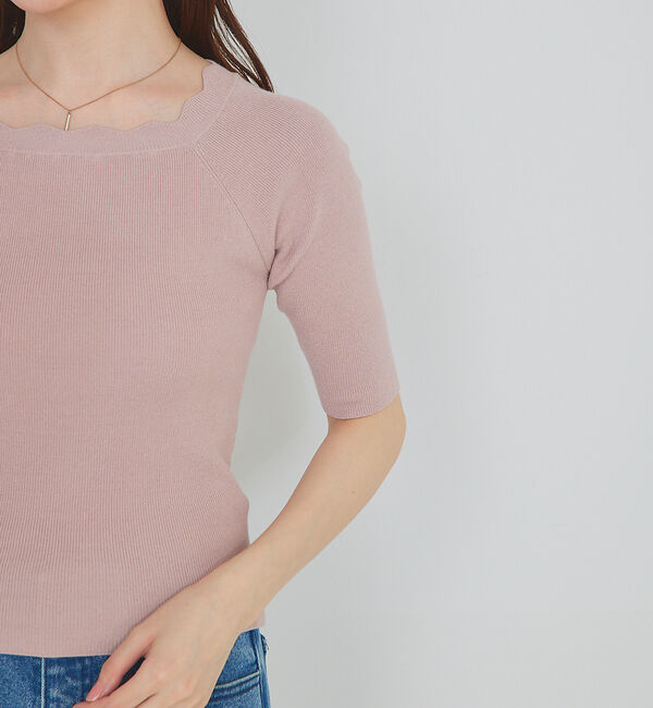 SELFIST「マルチWAYフリル付ニット」|ニット・セーター|