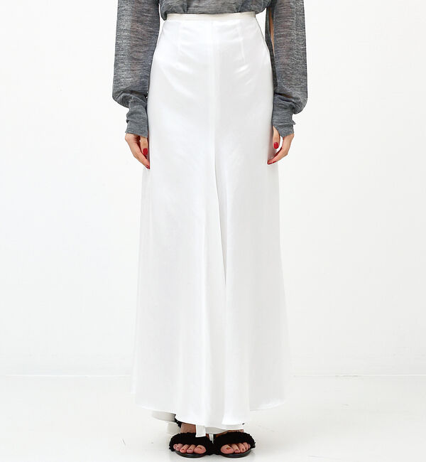 The Store by C' 「【COCUCA】タックサテンスカート」|スカート|